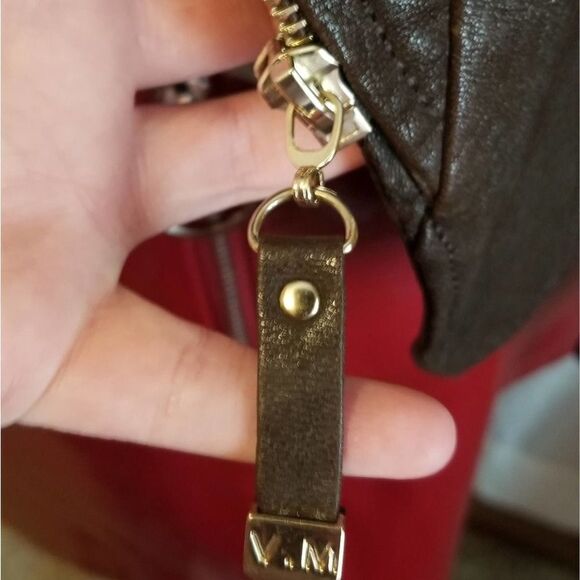 Vero Moda Brown Leather Moto Jacket - Picture 5 of 16